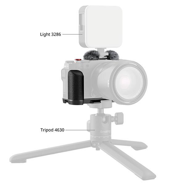 SmallRig Handgriff passend zu Fujifilm X-M5 in schwarz 4876 mit Zubehör