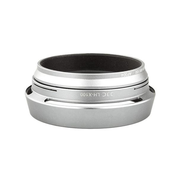 Gegenlichtblende zu Fujifilm Finepix X100 X100S X100T X100F X100V in Silber