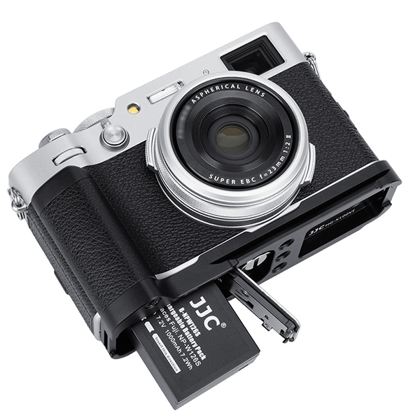 Kamera Handgriff zu Fujifilm X100VI X100V und X100F in schwarz