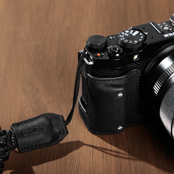 SmallRig Leder half case set zu Fujifilm X-M5 in schwarz