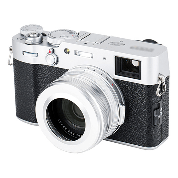 Gegenlichtblende zu Fujifilm X100 Serie in Silber von JJC LH-JX100VII