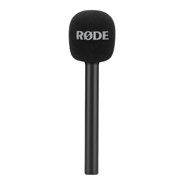 Rode Interview GO - Hand mount with draft shield for Wireless GO