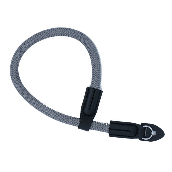 Climbing Rope Camera Wrist Strap in grey