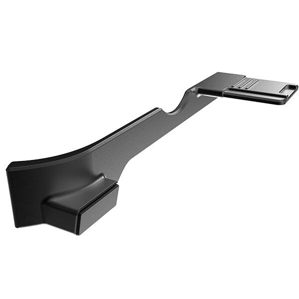 Side view of the Haida Thumbs Grip for the Fujifilm GFX100RF in black