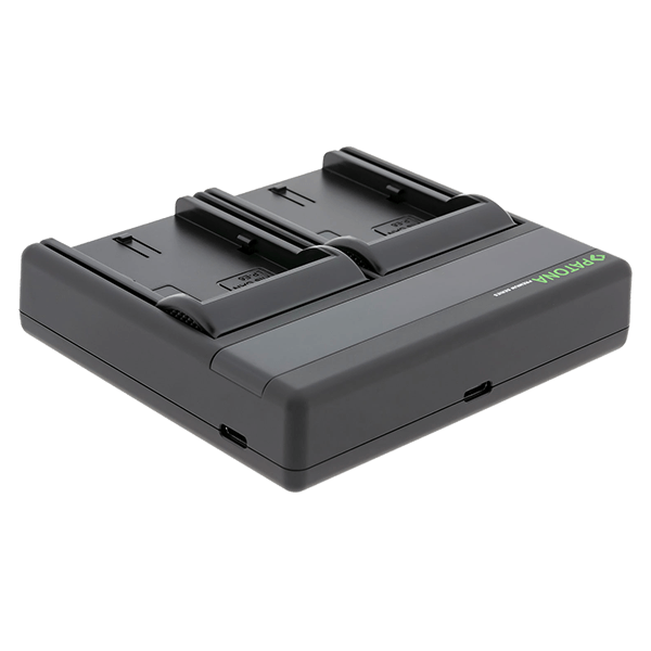 Ladegerät Kamera Akku Dual zu Canon LP-E6 USB-C Anschluss