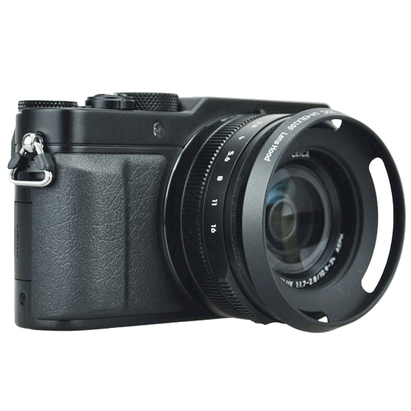 Lenshood for Panasonic LX100 from JJC LH-43