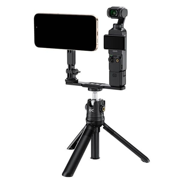 Anwendungsszene mit Smartphone und Osmo Pocket 3