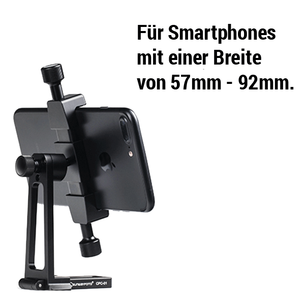 Smartphone Halterung lang CPC-01 von Sunwayfoto