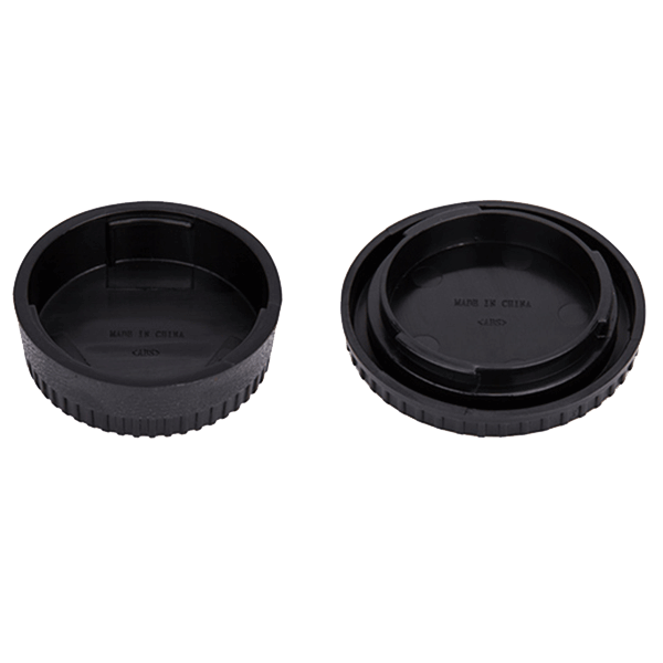 Gehäuse- und Objektivrückdeckel L-R2 für Nikon F