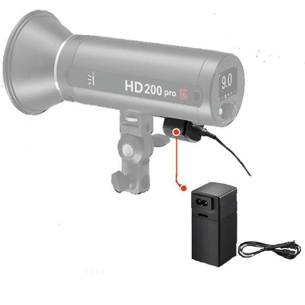 Jinbei HD-200 Pro 220V Netzteil