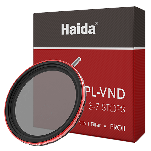 Polarizing Filter and Variable ND Filter in one 86mm Haida