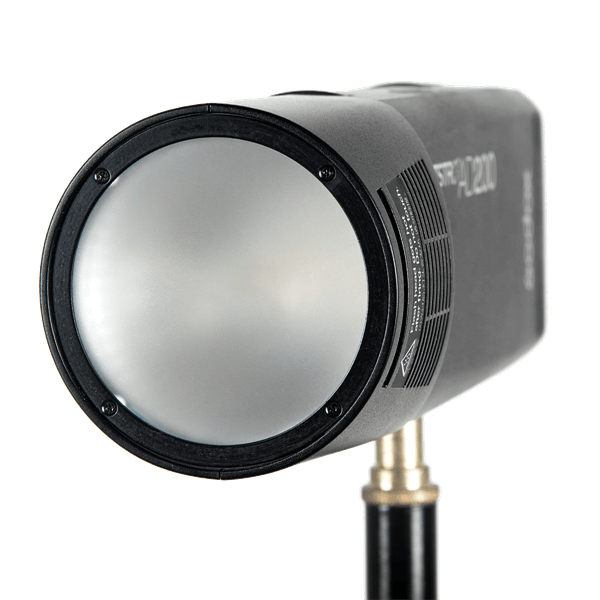 Godox H200R zu AD200 runder Blitzkopf