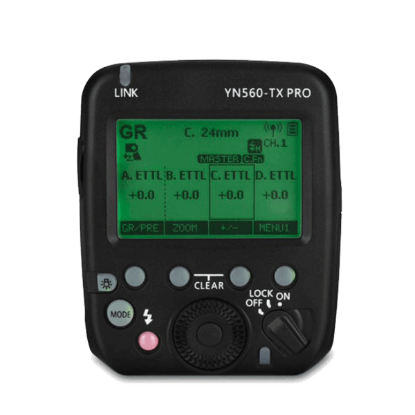 Yongnuo YN560TX Pro Blitzsteuerung zu Canon