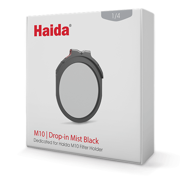 Haida M10 Drop-in Mist Black 1/4 Filter Verpackung