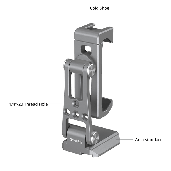 SmallRig Arca Swiss Standard Handyhalterung 5338 Detail