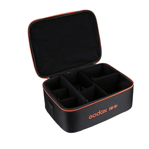 Padded interior of the Godox CB-09 bag