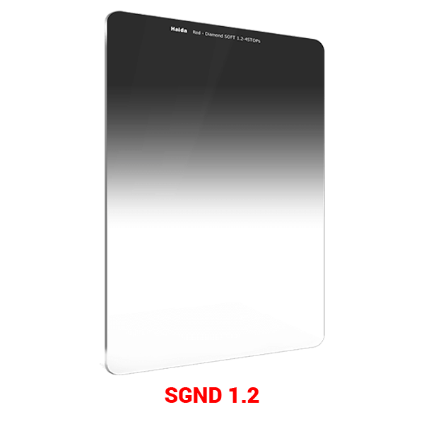 Haida Grauverlaufsfilter ND 1,2 weicher Verlauf zu 100mm-Filterhalter mit Info