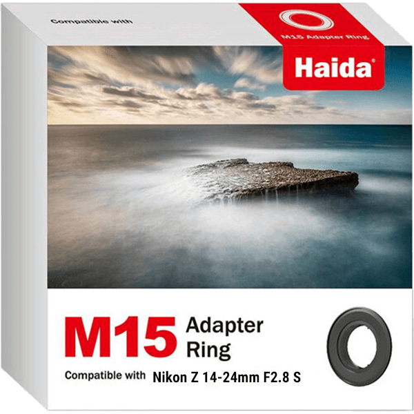 Haida M15 Adapter Ring zu Nikon Z 14-24mm f2.8 S Objektiv Verpackung