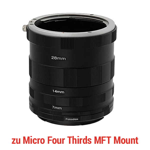 Fotodiox Macro Extension Tube Set for Micro Four Thirds MFT