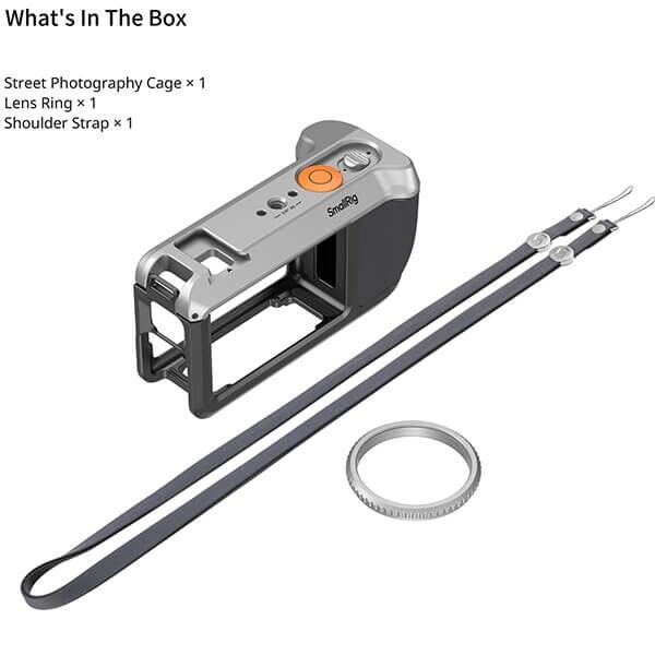 SmallRig Kaefig zu DJI Osmo Action 6 mit Kameragurt
