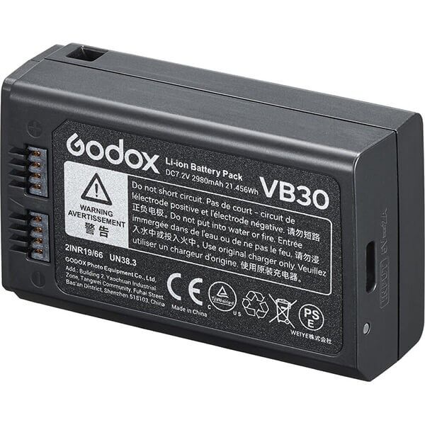 Battery of the Godox MF-T76N Macro Flash Battery of the Godox MF-T76N Macro Flash