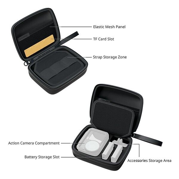 SmallRig Storage Bag fuer DJI Osmo Action 6 und 5 Pro Beschriftet