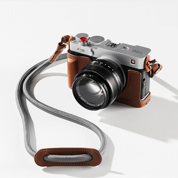 Smallrig Leather Half Case Kit for Fujifilm X-E5 brown