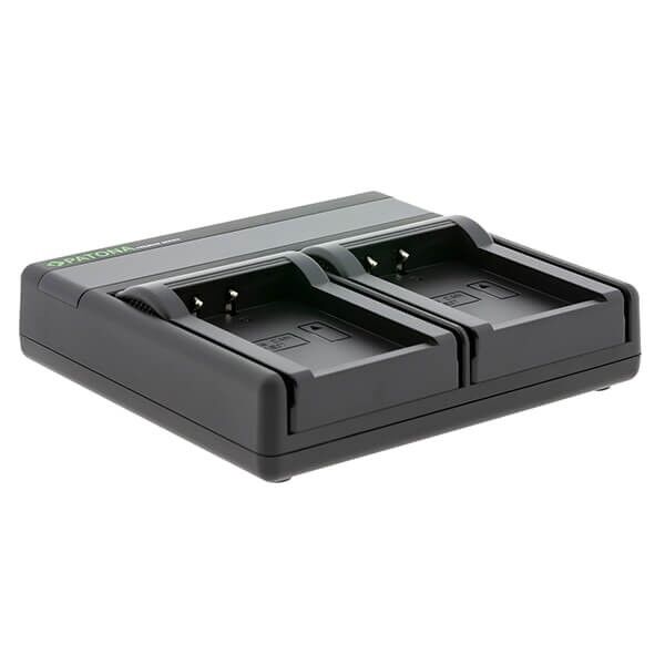 Dual Ladeschale für zwei Canon LP-E17 Akkus