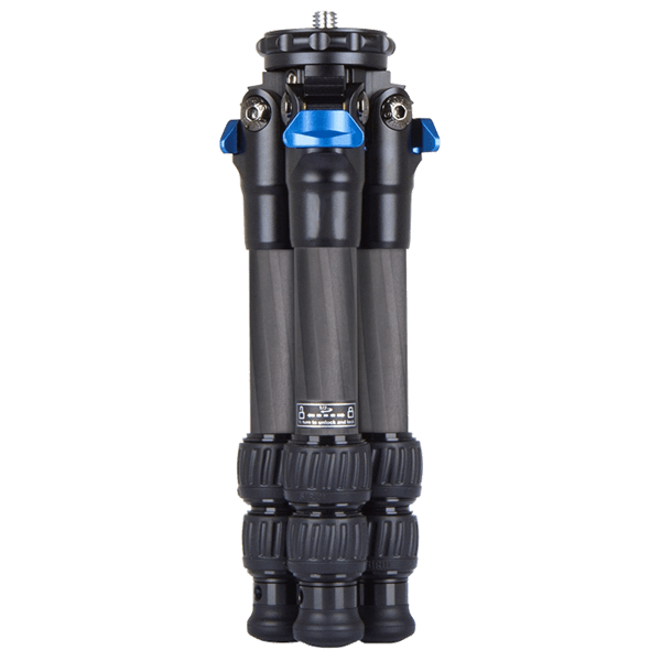 Sirui Compact XL Carbon Kamera Stativ ohne Kopf packmass