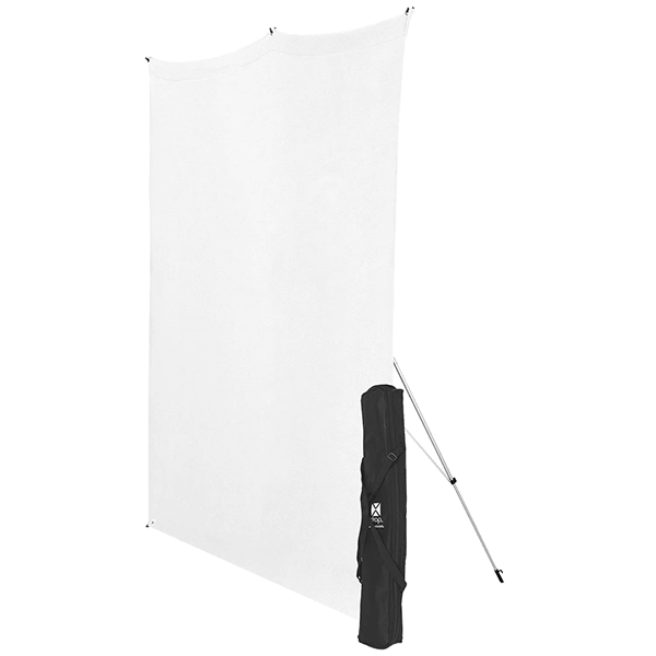 Solid White X-Drop Backdrop Kit