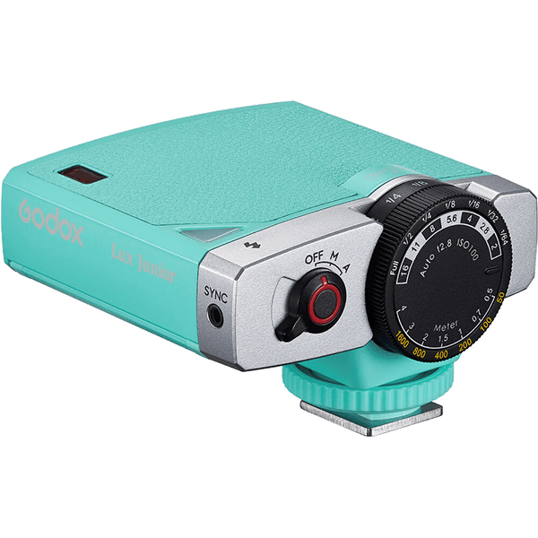Retro Flash Godox Lux Junior mint green