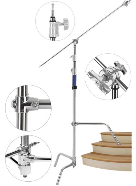 Jinbei CK-3 Profi C-Stand Lampenstativ 