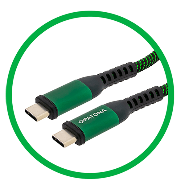 Ladegerät Kamera Akku Dual zu Olympus BLN-1 USB-C