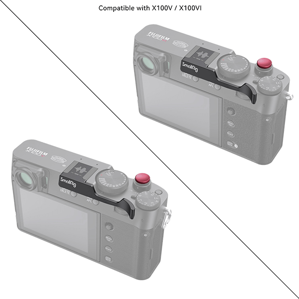 SmallRig Daumengriff zu FUJIFILM X100VI oder X100V in Schwarz