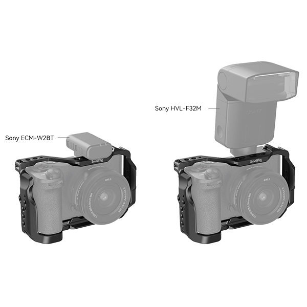 SmallRig Cage Kit for Sony Alpha 6700 4336 mit Sony Zubehör