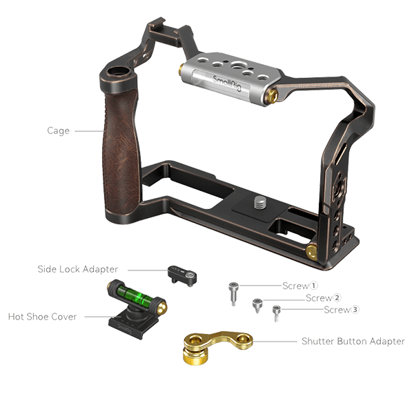 SmallRig Retro Kamera Cage zu Fuji X-T5 3870