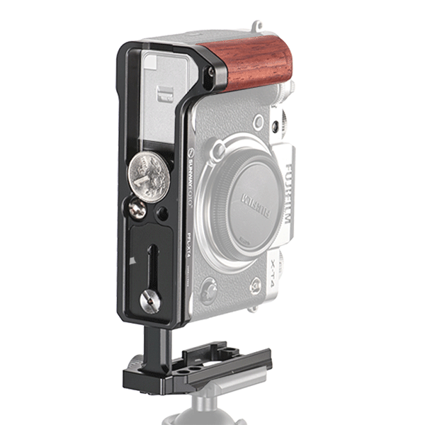Custom L bracket with grip for Fujifilm X-T4