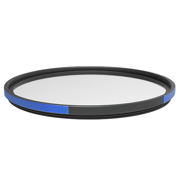 Haida UV-Filter 82mm Stossfest Bluestone von der Seite