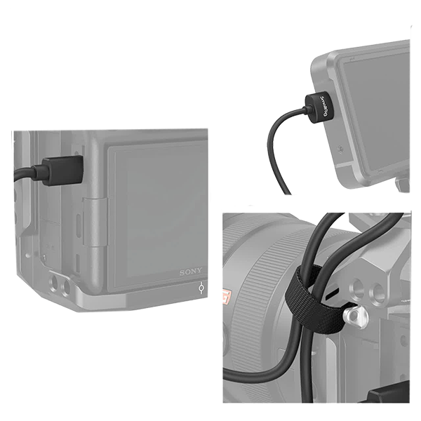 SmallRig Ultra Slim 4K HDMI Cable D to A 55cm 3043