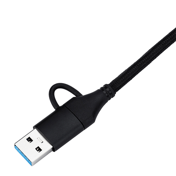 Kartenleser CFexpres Typ A Speicherkarte USB C von JJC Anschluss Detail geschlossen
