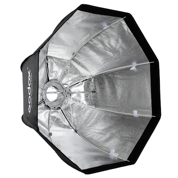 Godox Softbox mit Bowens 80 cm mit Grid Schirmsoftbox