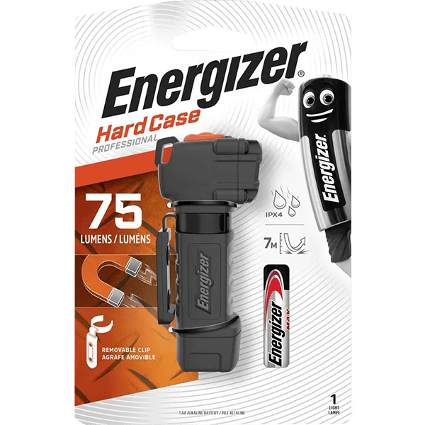 Flashlight with protective housing Energizer with 75 lumens