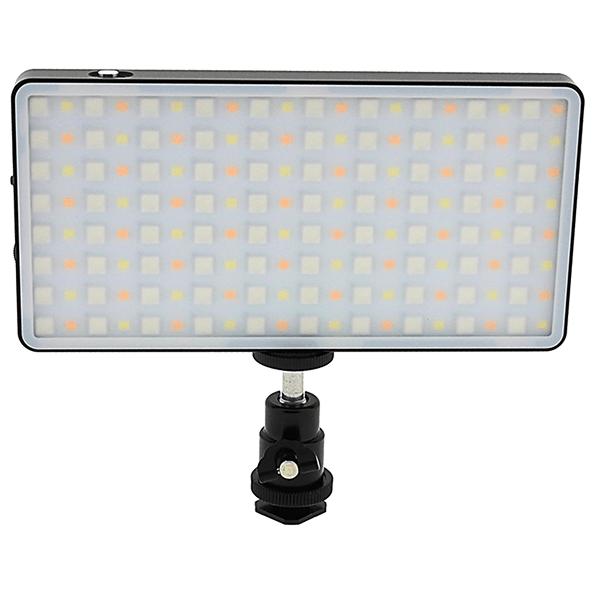 LED160 photo and video light with battery and RGB from Patona