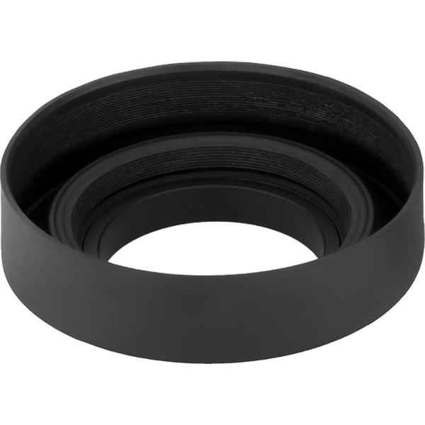 3-Stage Collapsible Rubber Lens Hood 62mm