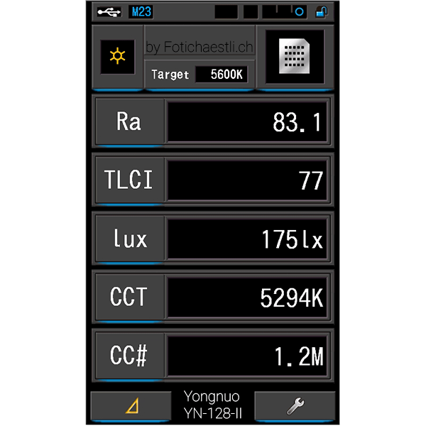 Yongnuo YN128 MKII Ringleuchte
