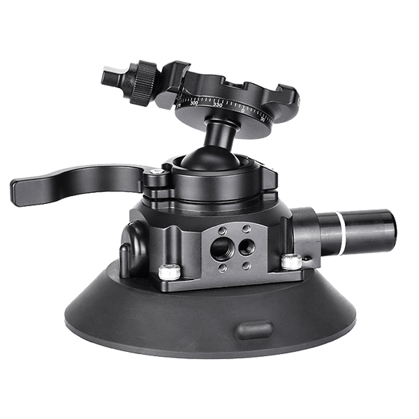 Vacuum Suction Mount Ballhead Kit BS-01 from Sunwayfoto laterally