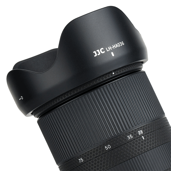 Lens hood such as Tamron HA036 from JJC detail