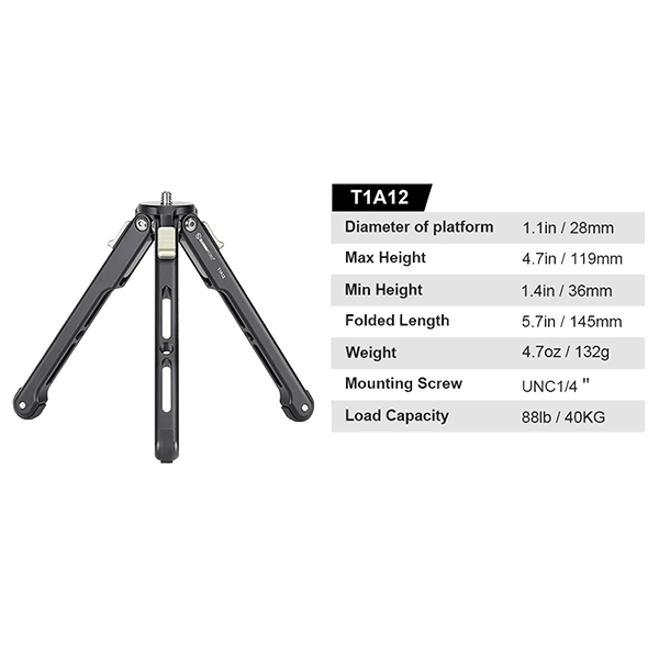 Tischstativ T1A12 von Sunwayfoto