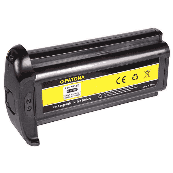 Akku für Canon NP-E3 von Patona