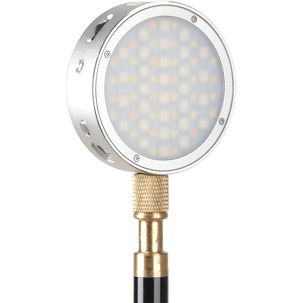 Godox R1 Rundes Mini-Kreativ-RGB-Licht auf Stativ